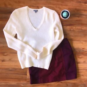 Creme light sweater